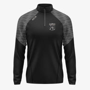 Clara GAA KCS Luna Quarter Zip Top Black/Graphite