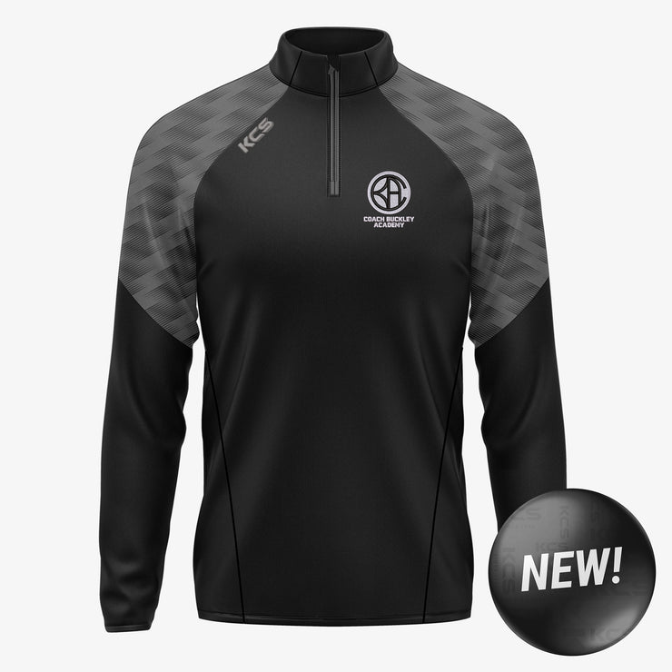 Coach Buckley Academy KCS Luna Quarter Zip Top Black/Graphite