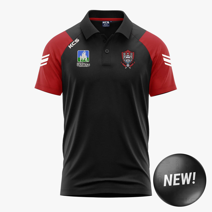 Cork Masters GAA KCS Soul Polo Shirt Black/Red