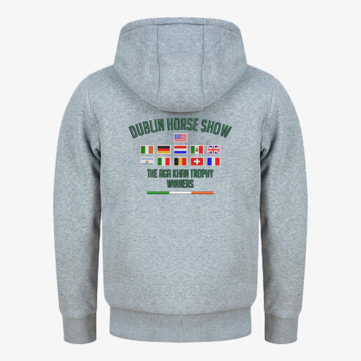 Dublin Horse Show Aga Khan Hood Adults - Grey