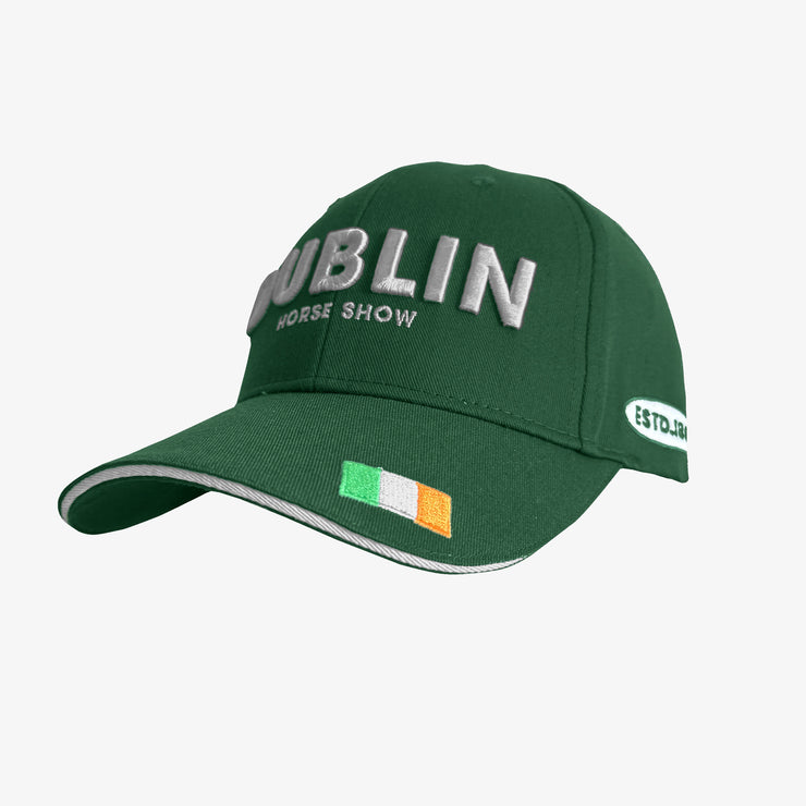 Dublin Horse Show Ireland Official Baseball Cap - Bottle Green