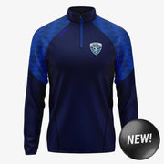 Dunshaughlin Youths Football Club KCS Luna Quarter Zip Top Navy/Royal