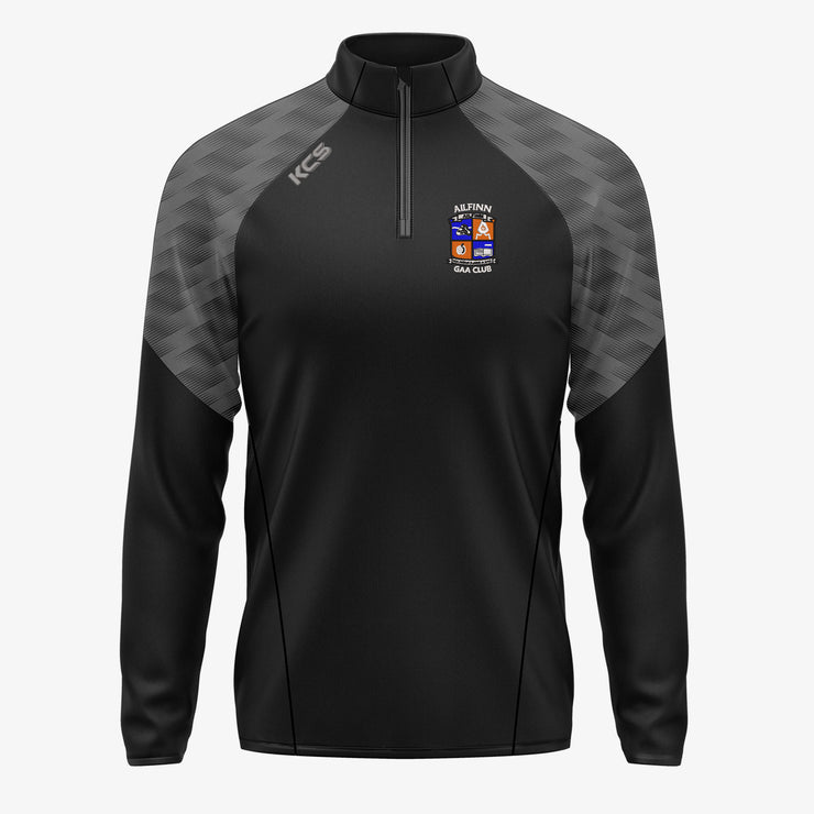 Elphin GAA KCS Luna Quarter Zip Top Black/Graphite