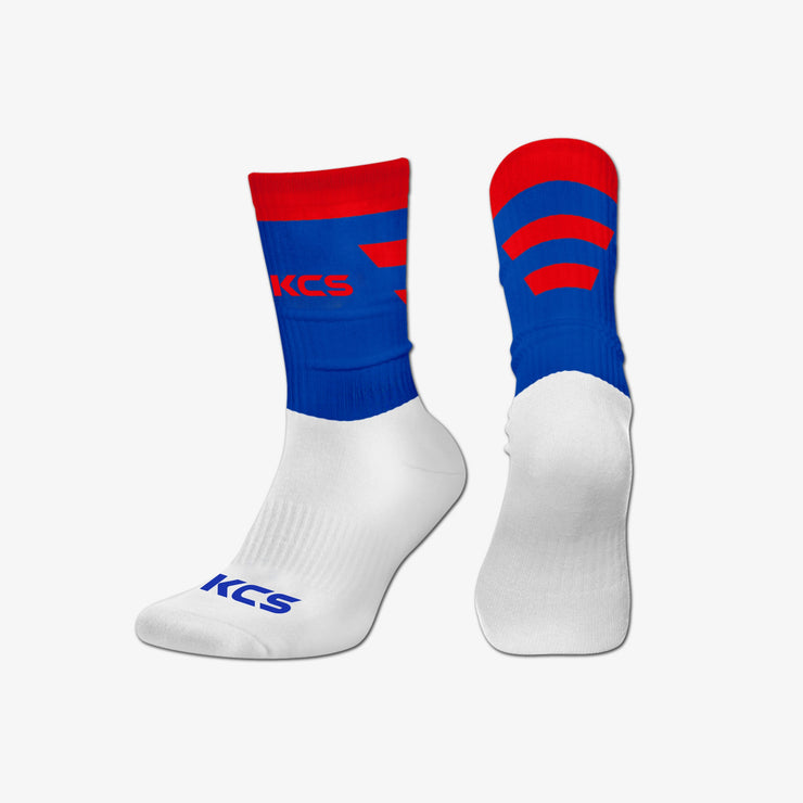 Coláiste Choilm Tullamore Exolite Socks (ROYAL/RED)