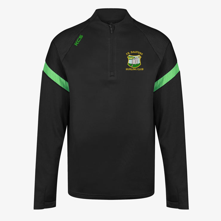 Fr. Daltons Hurling Club KCS Kinova Quarter Zip Top Black/Green