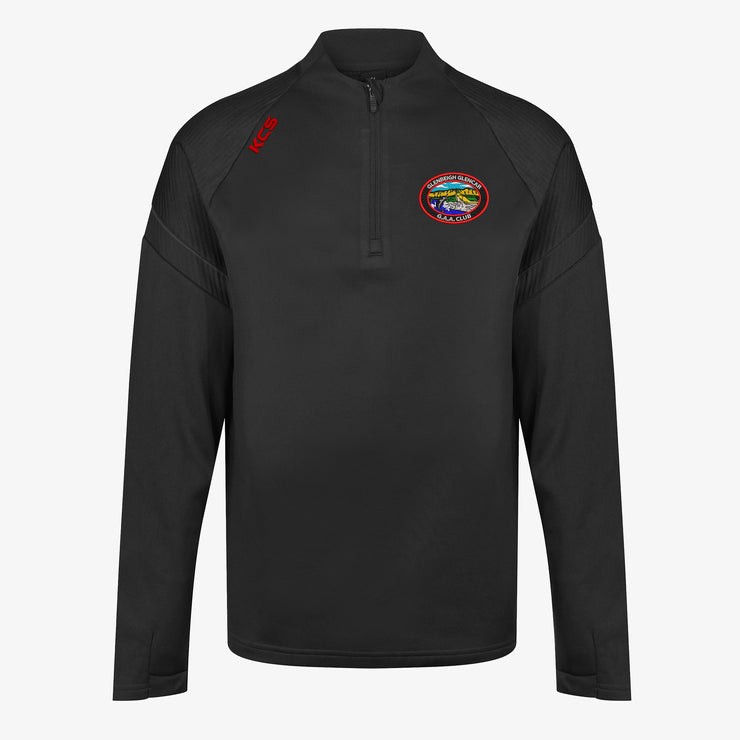 Glenbeigh Glencar GAA KCS Kinova Quarter Zip Top Black/Black