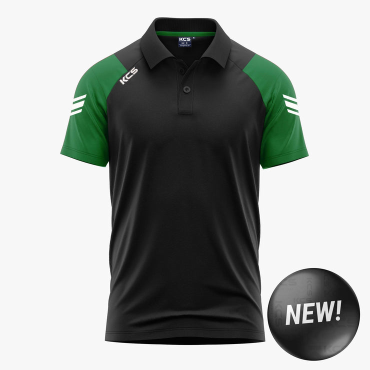 KCS Soul Polo Shirt Black/Green