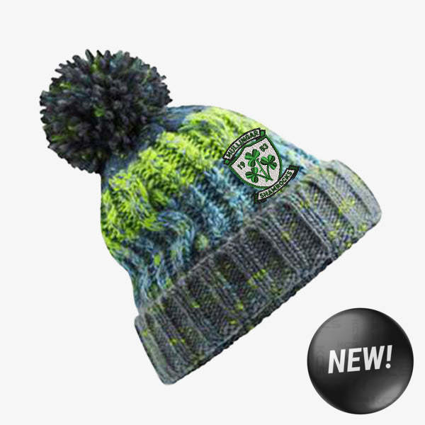 Mullingar Shamrocks KCS Alpine Pom Beanie