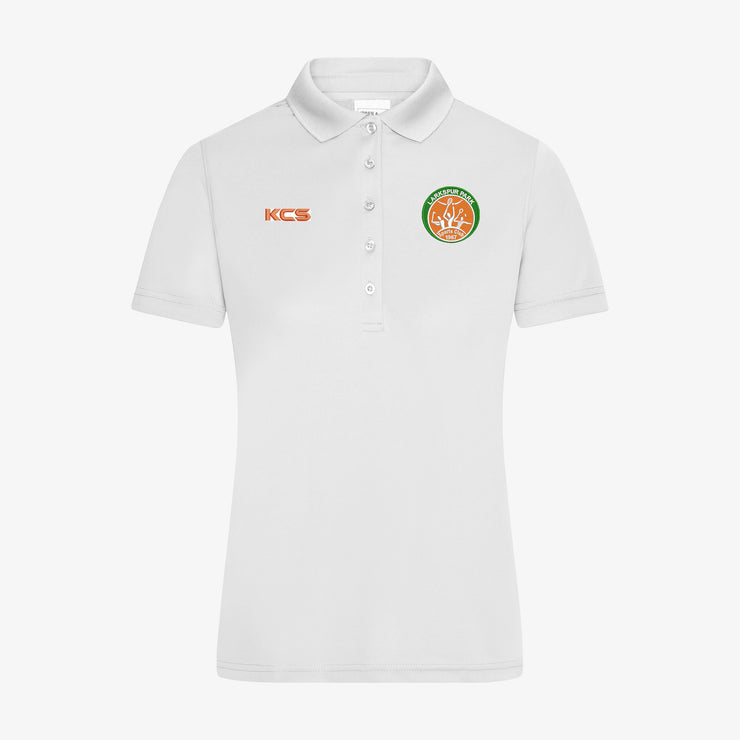 Larkspur Park Sports Club - Cashel Ladies Polo Shirts White