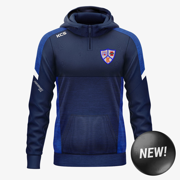 Keel GAA KCS Helios Half Zip Hoodie Navy/Royal/White