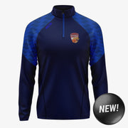 Killarney Cougars Basketball KCS Luna Quarter Zip Top Navy/Royal