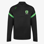 Killoe Ladies Football Club KCS Kinova Quarter Zip Top Black/Green