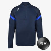 KCS Kinova Quarter Zip Top Navy/Royal