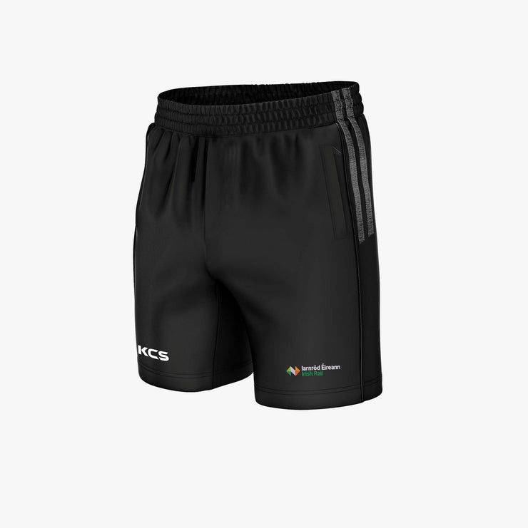 Irish Rail Order Window KCS Shore Leisure Shorts Black & Grey