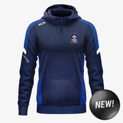 Legan Sarsfields Longford KCS Helios Half Zip Hoodie Navy/Royal/White