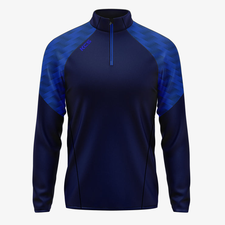 KCS Luna Quarter Zip Top Navy/Royal