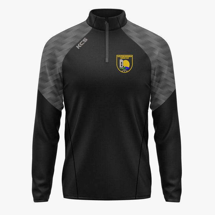 Castletown Geoghegan Camogie Club KCS Luna Quarter Zip Top Black/Graphite