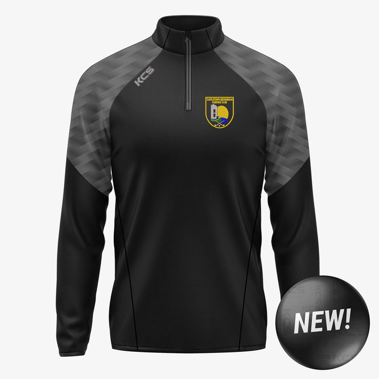Castletown Geoghegan Camogie Club KCS Luna Quarter Zip Top Black/Graphite