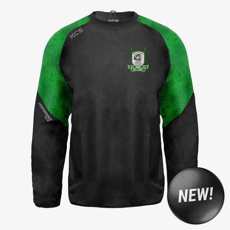 Milltown GAA KCS Focus Windcheater Black/Green