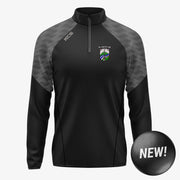 Moate ALL Whites GAA KCS Luna Quarter Zip Top Black/Graphite