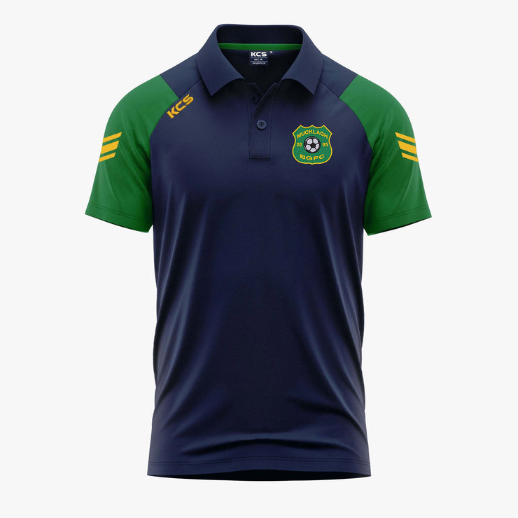 Mucklagh FC KCS Soul Polo Shirt Navy/Green