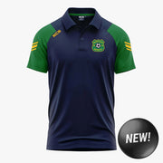 Mucklagh FC KCS Soul Polo Shirt Navy/Green