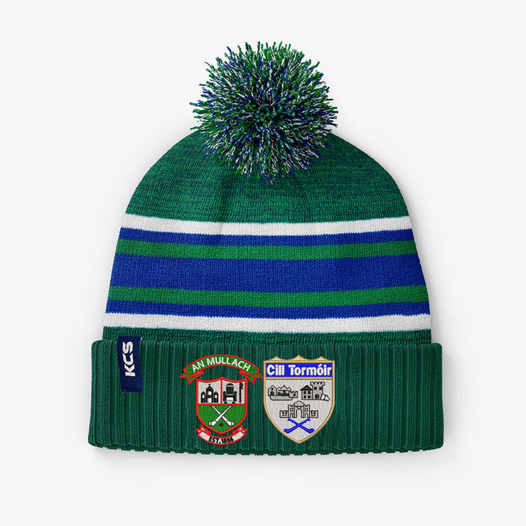 Mullagh Kiltormer GAA KCS Stadium Beanie - Green, Royal Blue