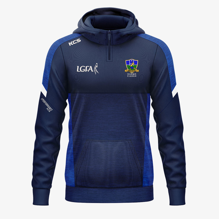 Naomh Ciarán Ladies KCS Helios Half Zip Hoodie Navy/Royal/White