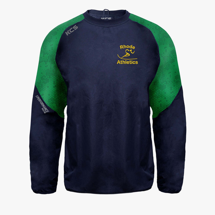 Rhode AC KCS Focus Windcheater Navy/Green