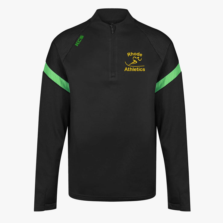 Rhode AC KCS Kinova Quarter Zip Top Black/Green