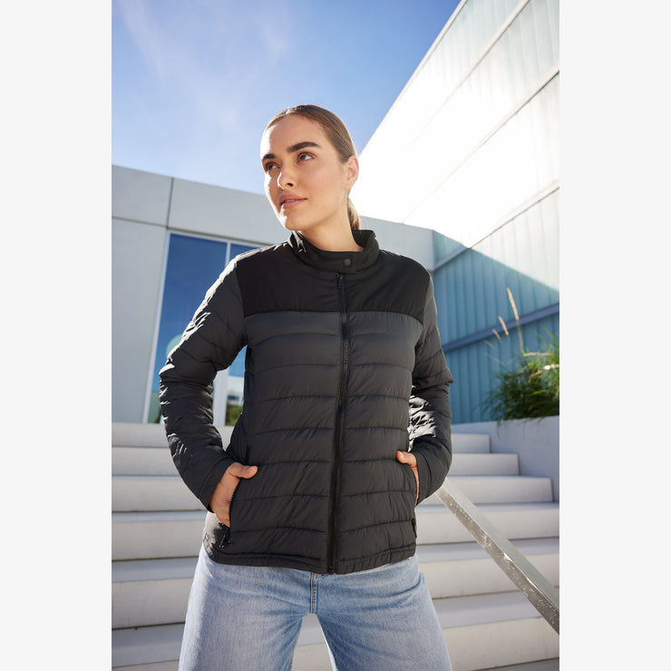 The Downs Ladies KCS Ladies’ Berlin Padded Jacket - Black