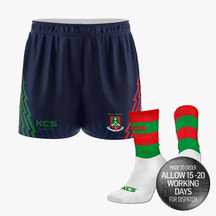 Kilteely Dromkeen GAA Shorts & Socks - Navy