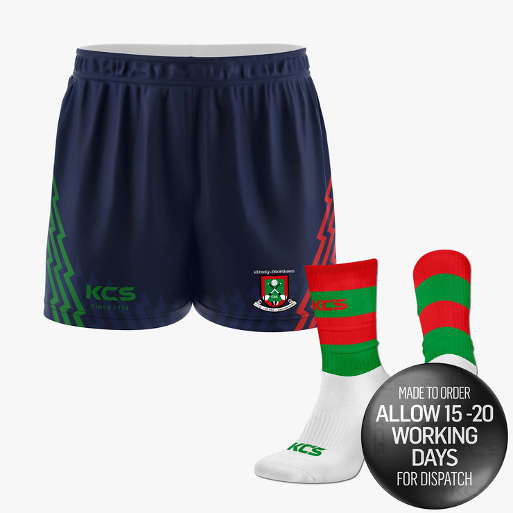 Kilteely Dromkeen GAA Shorts & Socks - Navy