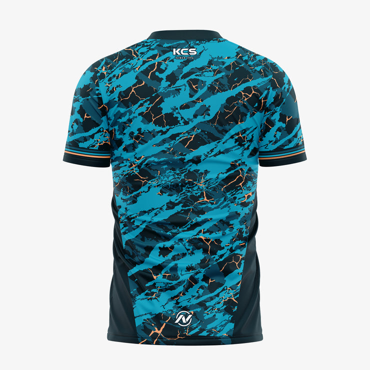 Never Give Up Jersey - Blue Flame
