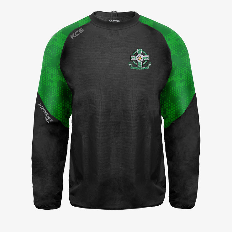 Northern Gaels GFC Longford KCS Focus Windcheater Black/Green