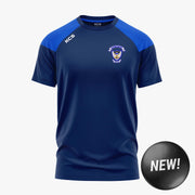 Raharney Hurling Club KCS Verona Tee Navy/Royal Blue