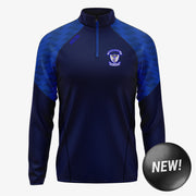 Raharney Camogie Club KCS Luna Quarter Zip Top Navy/Royal