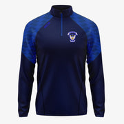Raharney Hurling Club KCS Luna Quarter Zip Top Navy/Royal