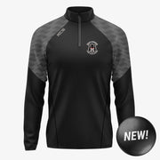 Roscommon Town Youth Soccer KCS Luna Quarter Zip Top Black/Graphite