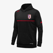 Spink Celtic FC KCS Astro V2 Hoodie Black-Black Melange-Solid Red