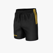 KCS Shore Leisure Shorts - Black & Gold