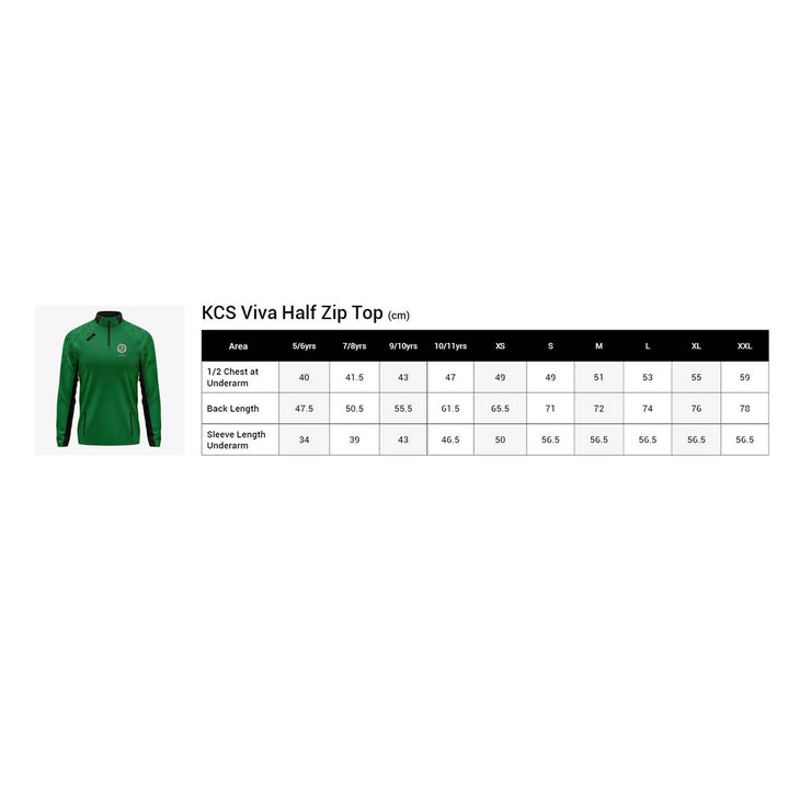 Mullingar Athletic AFC Swans KCS Viva Half Zip Top