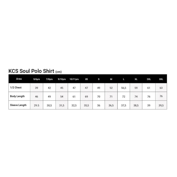Irish Rail Order Window KCS Soul Polo Shirt Black/Graphite
