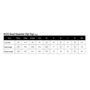 Irish Rail Order Window KCS Soul Quarter Zip Top Black/Graphite