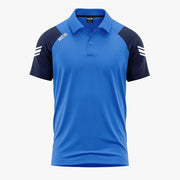 KCS Soul Polo Shirt Navy/Sky Blue