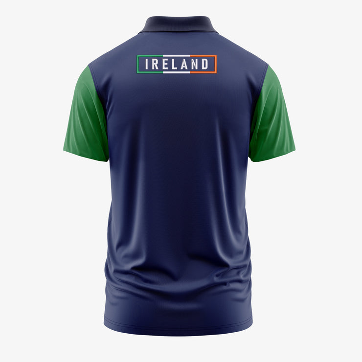 Dublin Horse Show KCS Soul Polo Shirt Navy/Green