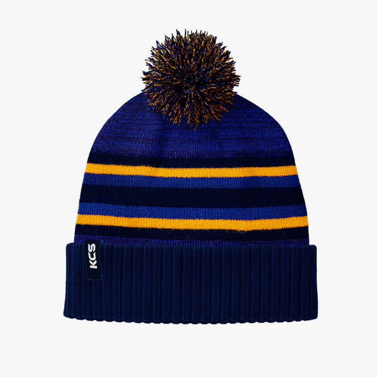 KCS Stadium Beanie - Navy, Royal & Gold