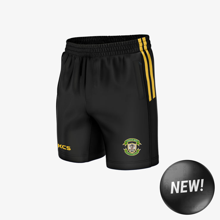 St. Brigids Camogie Club Westmeath KCS Shore Leisure Shorts Black & Gold