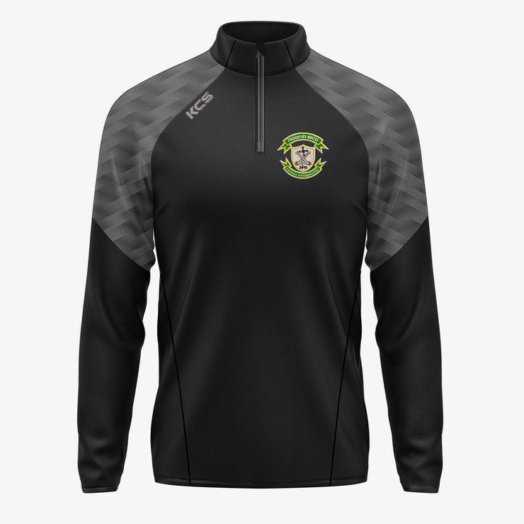St. Brigids Camogie Club Westmeath KCS Luna Quarter Zip Top Black/Graphite