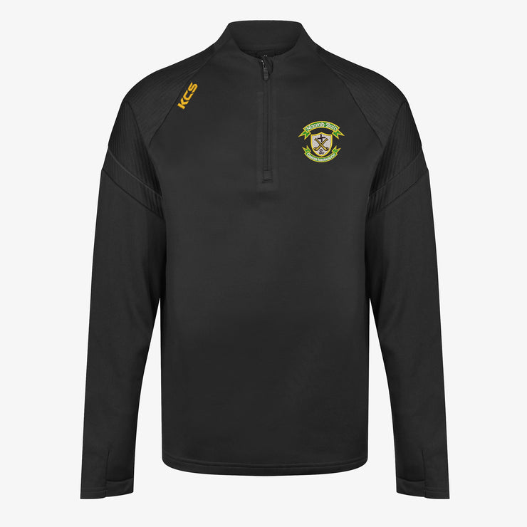 St. Brigids Hurling Club Westmeath KCS Kinova Quarter Zip Top Black/Black